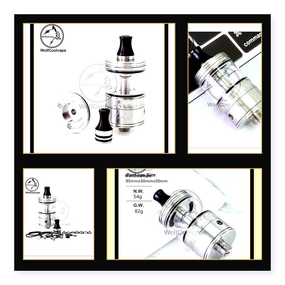 Vaping Air - Wolfcoolvape NOLA RTA 22 мм перезаправляемый