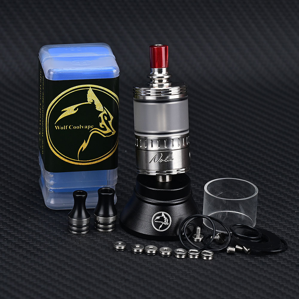 Wolfcoolvape NOLA RTA Перезапр – обзор и цена Vaping Air