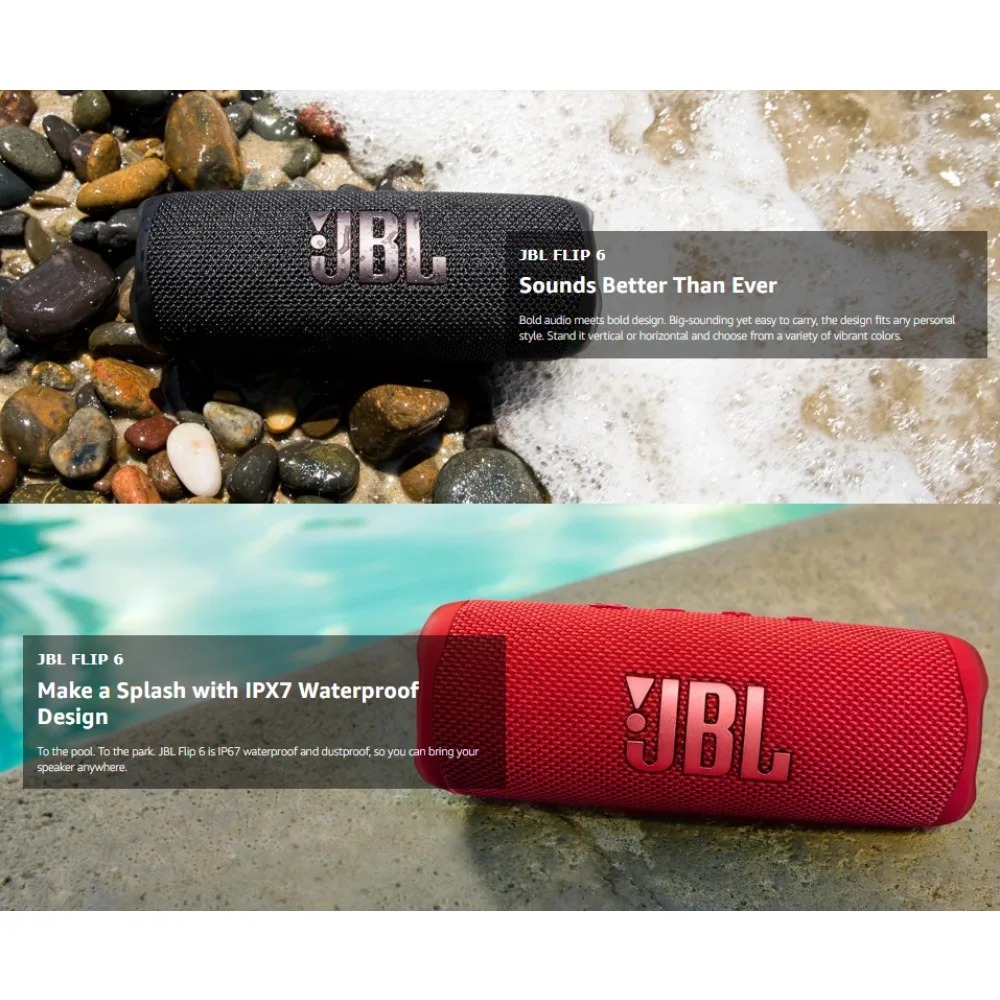 JBL FLIP6 – портативная Blueto – обзор и цена Jbl Speaker Flip 6