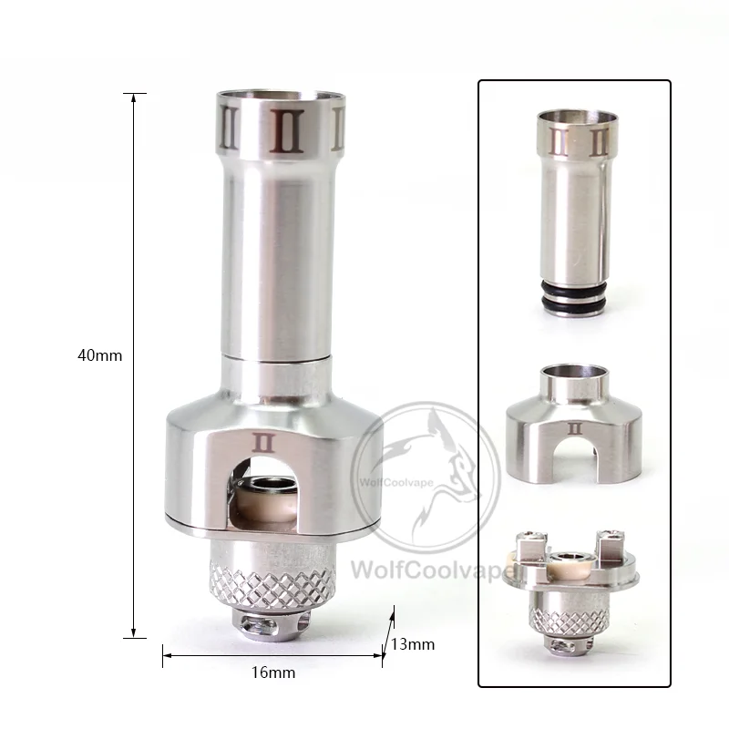 WOLFCOOLVAPE NT2U Style RBA Br – обзор и цена Vaping Air