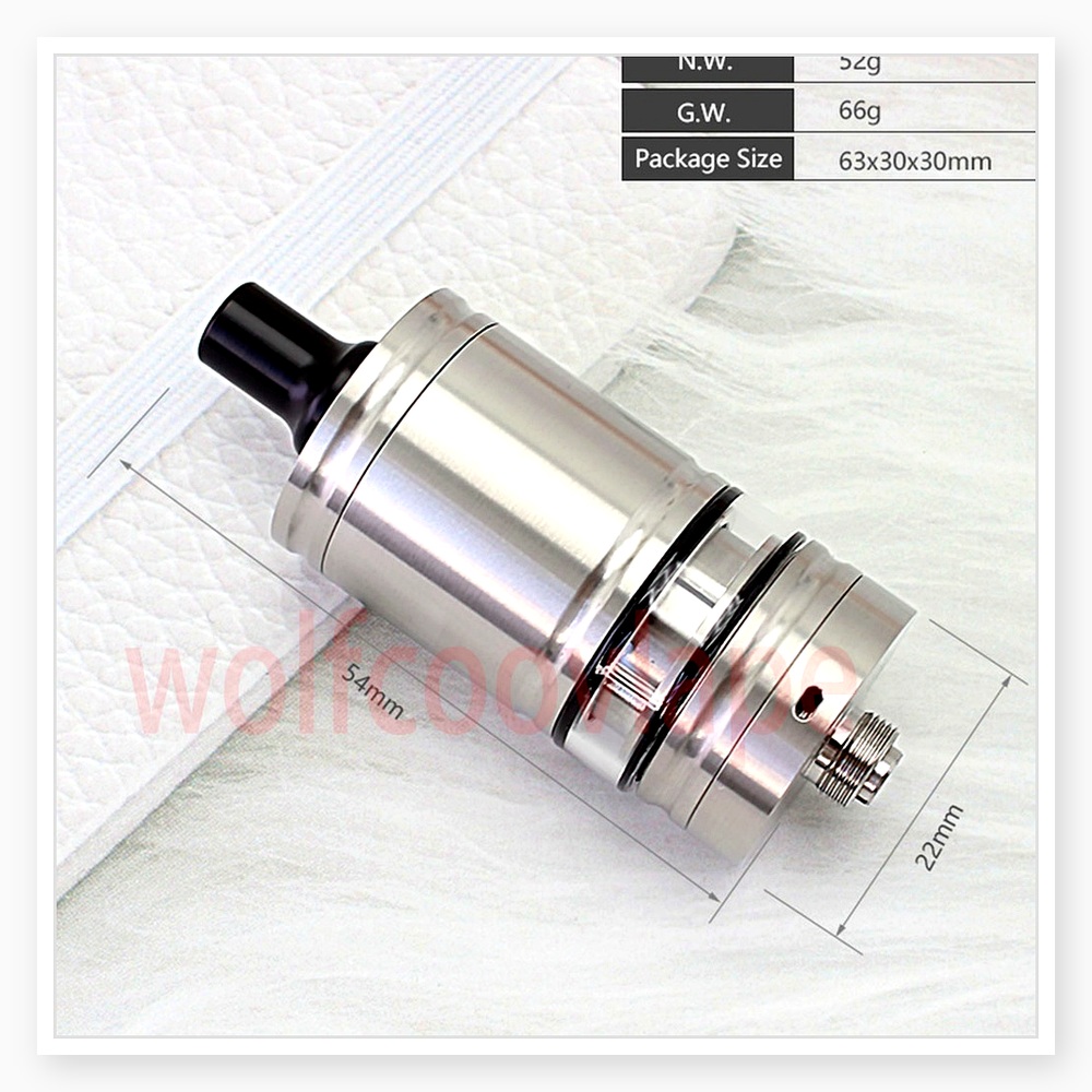 Wolfcoolvape Lindy RTA 5ml Tan – обзор и цена Vaping Air